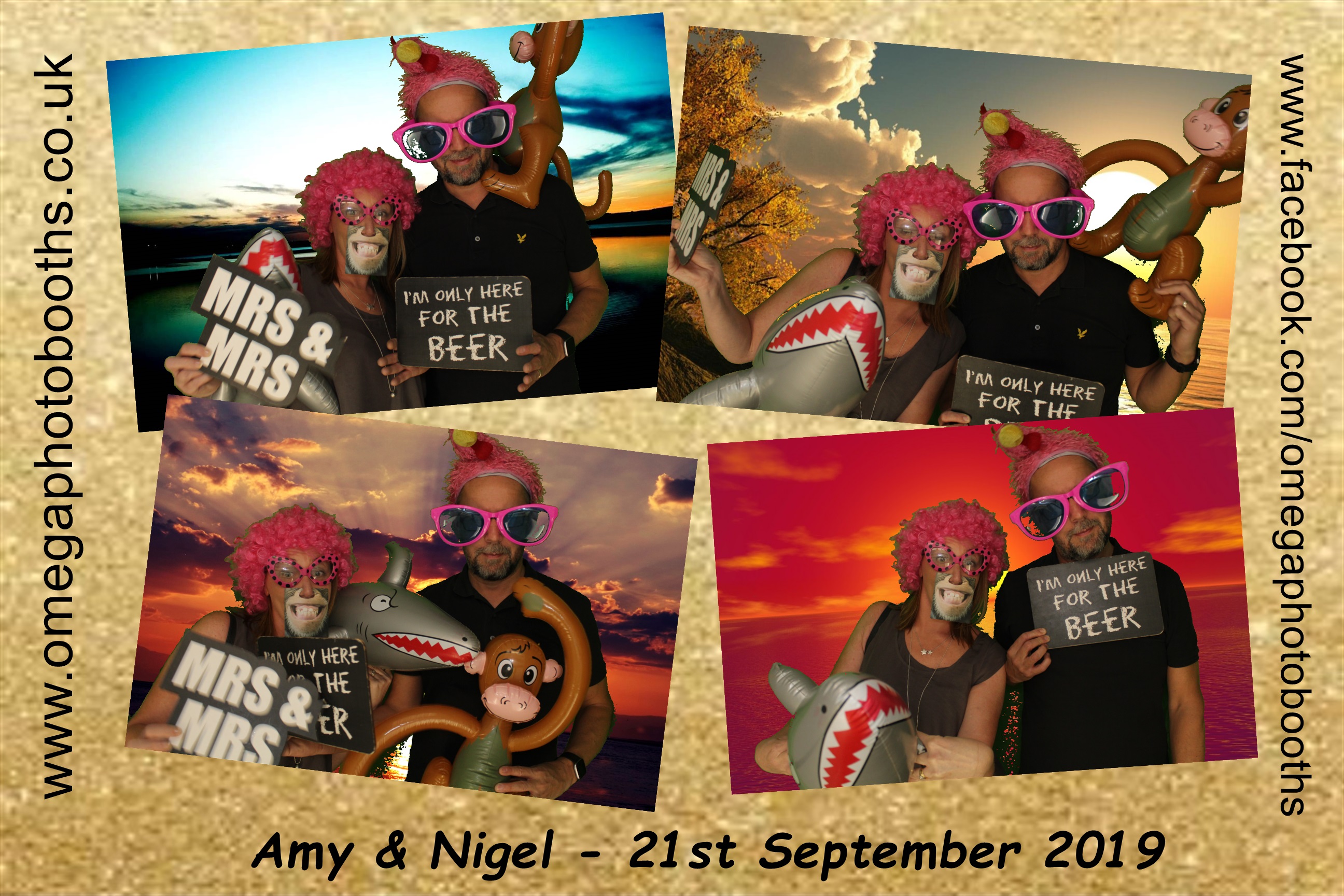 Amy & Nigel | View more photos from the event at gallery.omegaphotobooths.co.uk/u/Omega-Photobooths/Amy-Nigel